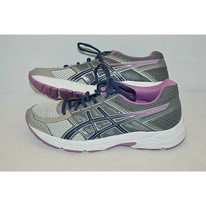 Asics T765N Everyday Comfort Gray Purple Women's Running Tennis Shoes  Sz 8
